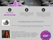 Tablet Screenshot of expertwaxer.com